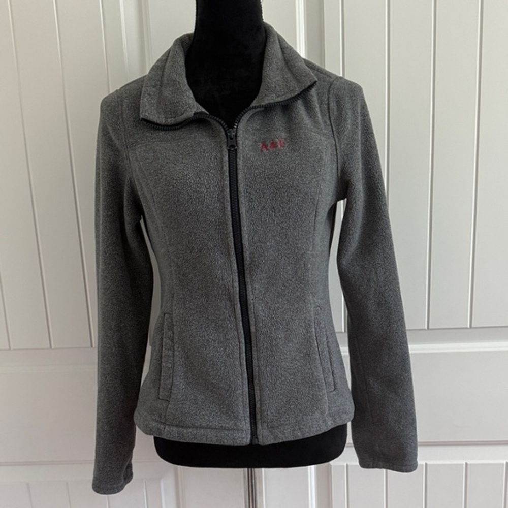 Abercrombie & Fitch Charcoal Utility Jacket